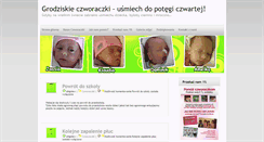 Desktop Screenshot of czworaczki.pl